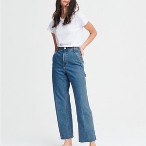rag & bone Ruth Super High Rise Straight Carpenter Jeans